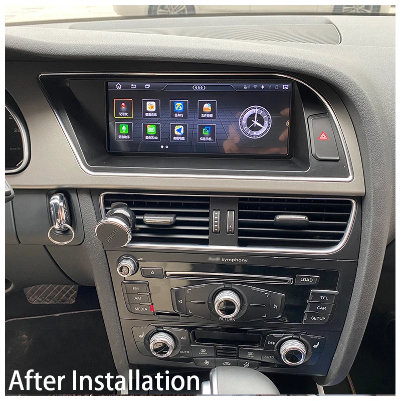 Android 9.0 4+64GB Car Multimedia Player For Audi A5 B8 8T 2008~2016 MMI 2G 3G GPS Navigation head unit stereo touch monitor dvd