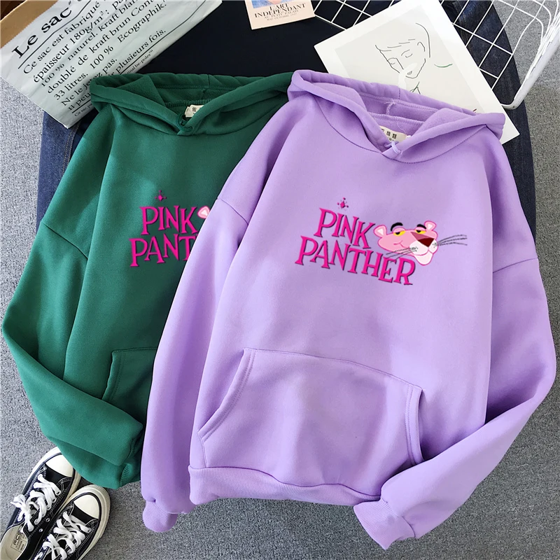 Shellsuning Printed Hoodies Women Korean Autumn Winter Fleece Hooded Pink White Soft Sweatshirts Harajuku Funny Kawaii Clothing