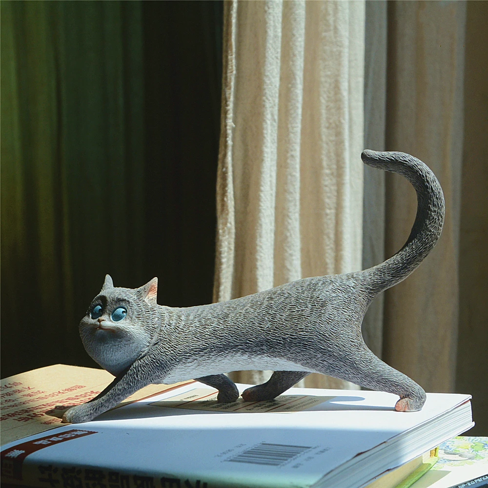 Креативная коллекция Lucky Cat фигурка животного миниатюрный Сказочный Сад
