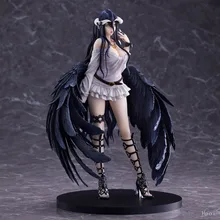 Figura de acción de Anime japonés UnionCreative OVERLORD III albedo, juguete de PVC, estatua de juego, muñeca coleccionable en miniatura, regalo