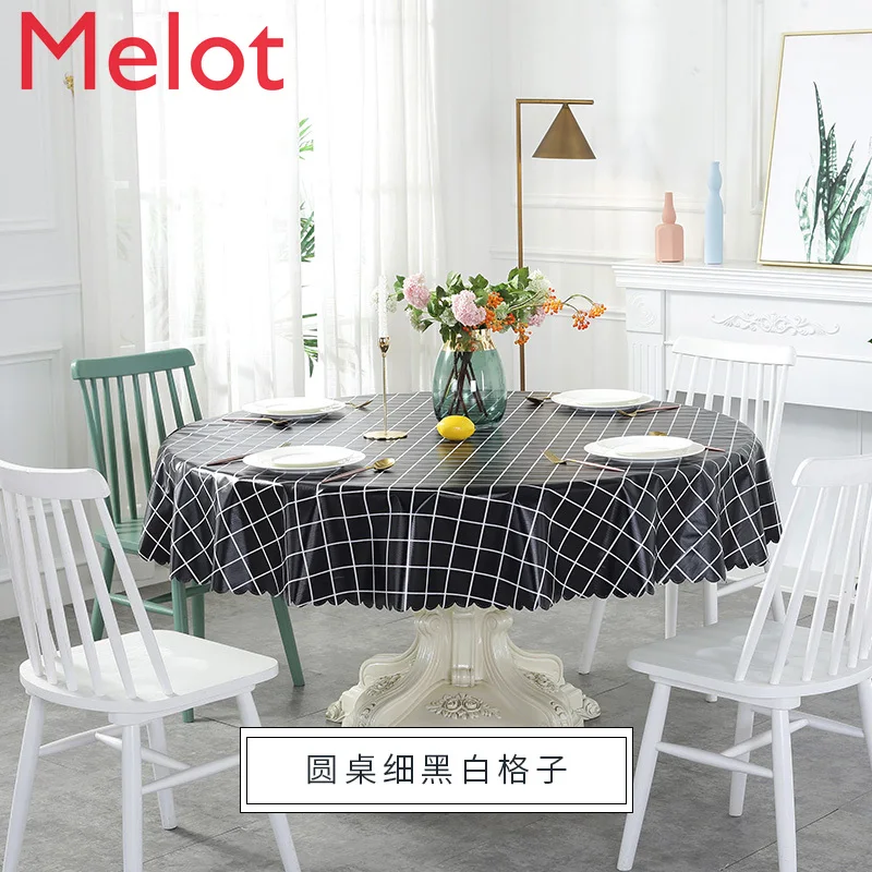 

Cotton Linen Round Tablecloth Romantic Floral Printed Tablecloth Outdoor Floor Mat Decorative Wedding Clothing