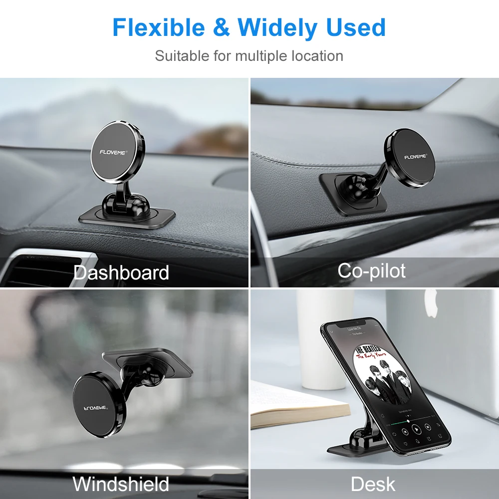 FLOVEME Universal Magnetische Auto Telefon Halter Stehen in Auto Für iPhone 7 Xiaomi Magnet Air Ven