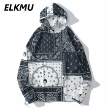 bandana pullover moletom com capuz