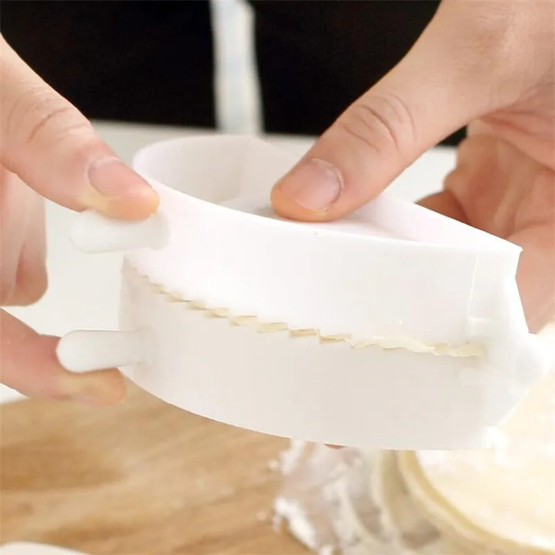Kitchen 7CM Dumpling Molds plastic Dough Press Dumpling Pie Ravioli Mould Cooking Pastry Chinese Food Jiaozi Maker