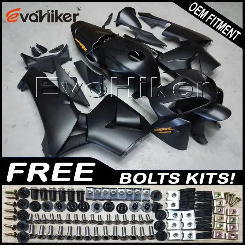 Custom fairing motorcycle bodywork kit for CBR600RR 2005-2006 F5 05 06 ABS motorcycle panels Injection mold black+Gifts - Цвет: Y