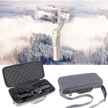 

1set Hard Carrying Case Handheld Storage Bag Handbag With Shoulder Strap for Zhiyun Smooth 4
