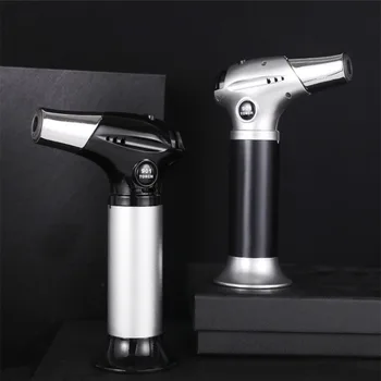 

Multifunctional Windproof Refillable Lighter Torch Butane Lighter Chef Cook Adjustable Flame Lighter BBQ Ignition Spray Gun Picn