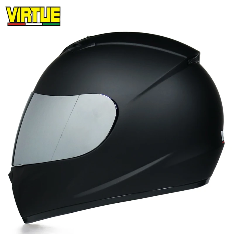 Полнолицевой шлем moto rcycle шлемы Racing dot capacete de moto ciclista para moto cross cask casco s m l xl матовый черный - Цвет: c1