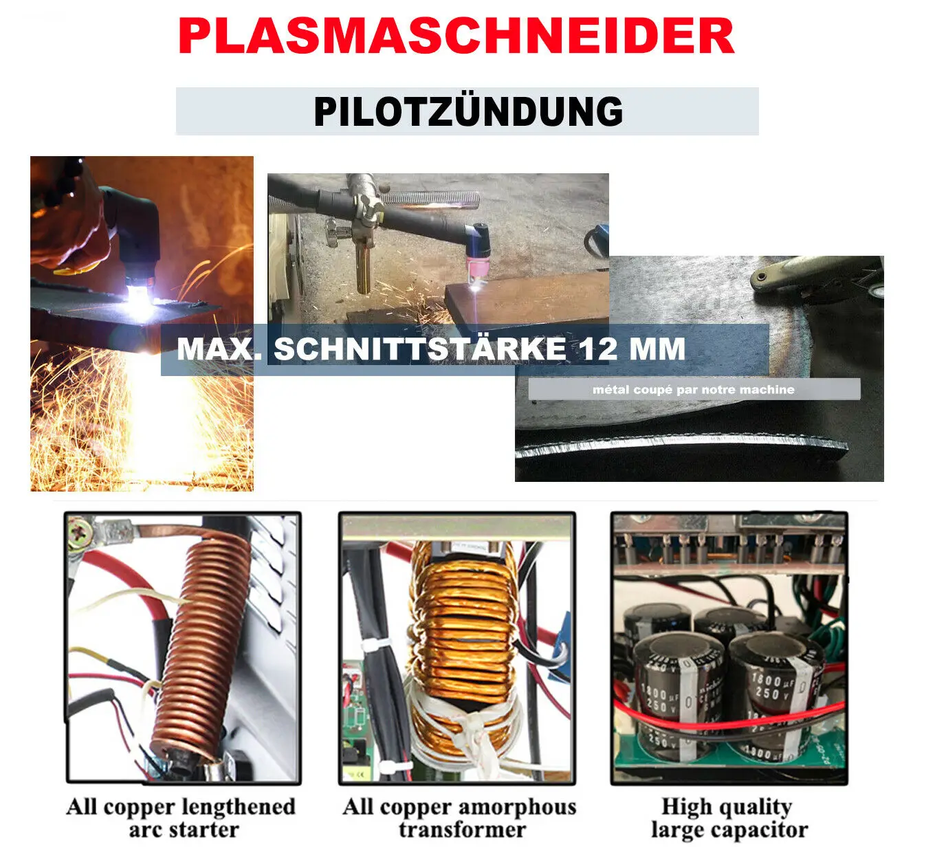 Air Plasma Cutter CUT50P Pliot Arc CNC Welding Machine DC Inverter Welding Equipment 110/220v 3