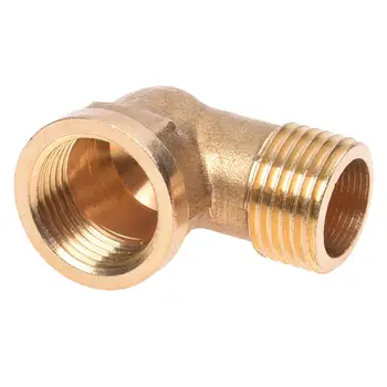 

1/ 2PT Male to 1/ 2NPT Female Thread Elbow Pipe Coupler