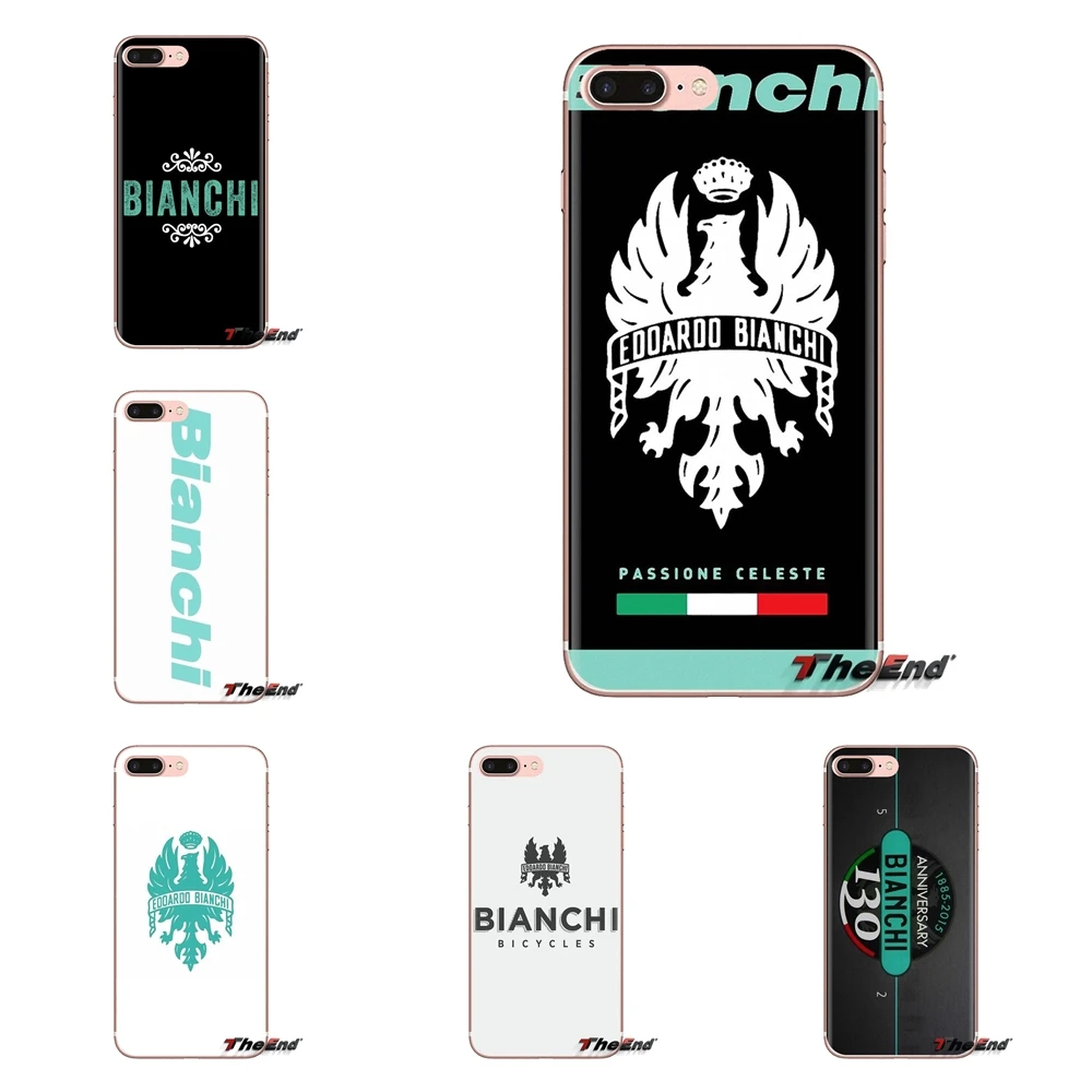 For Bianchi Bike Logo Bicycle Team Huawei G7 G8 P7 P8 P9 P10 P20 P30 Lite Mini Pro P Smart Plus 2017 2018 2019 TPU Skin Case |
