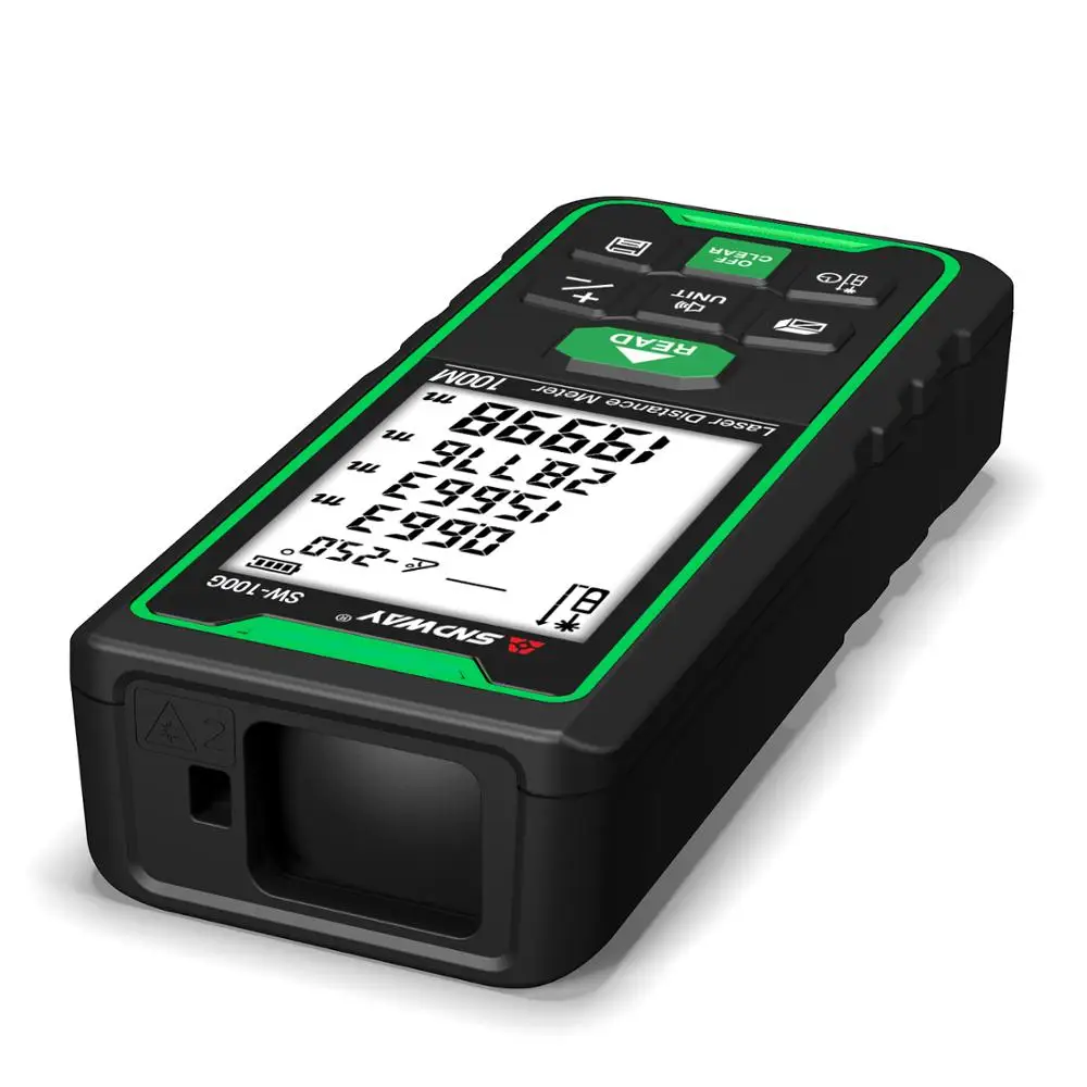 SNDWAY Green Trena Laser Rangefinder Distance Meter Range Finder Tape Measure Angel Electronic Ruler Roulette лазерный дальномер SNDWAY Green Trena Laser Rangefinder Distance Meter Range Finder Tape Measure Angel Electronic Ruler Roulette лазерный дальномер