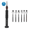 PHONEFIX 6 in 1 Precision Screwdriver Set Electronic Opening Repair for iPhone 6 7 8 X XS Screen Battery Replacement Magnetizer ► Photo 2/6