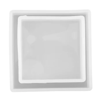 

Square Silicone Cake Mold Decorations For Resin Molding Jewelry, The Mold