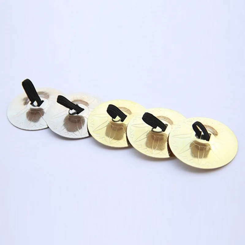 Musical-Instrumen-Buikdans-Messing-Finger-Cymbals-Midden-oosten-Percussie-Cymbals-Dancing-Props-Percussie-Instrument