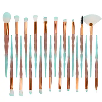

20pcs/Kit Diamond Makeup Brushes Eye Shadow Applicator Powder Foundation Blush Eye Shadow Lip Cosmetic Brush Tools 3 Styles