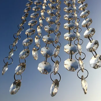 

Creative DIY Wedding Decoration Diamond Curtain Acrylic Crystal Beaded Curtain Drop Ship Party Background Supplies High Quality