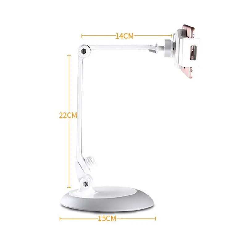 

Universal Strong Sucker Mount Holder Bracket Aluminum Alloy 360 Rotation Foldable Tablet Stand for 4-10 Inch Tablets Cellphones