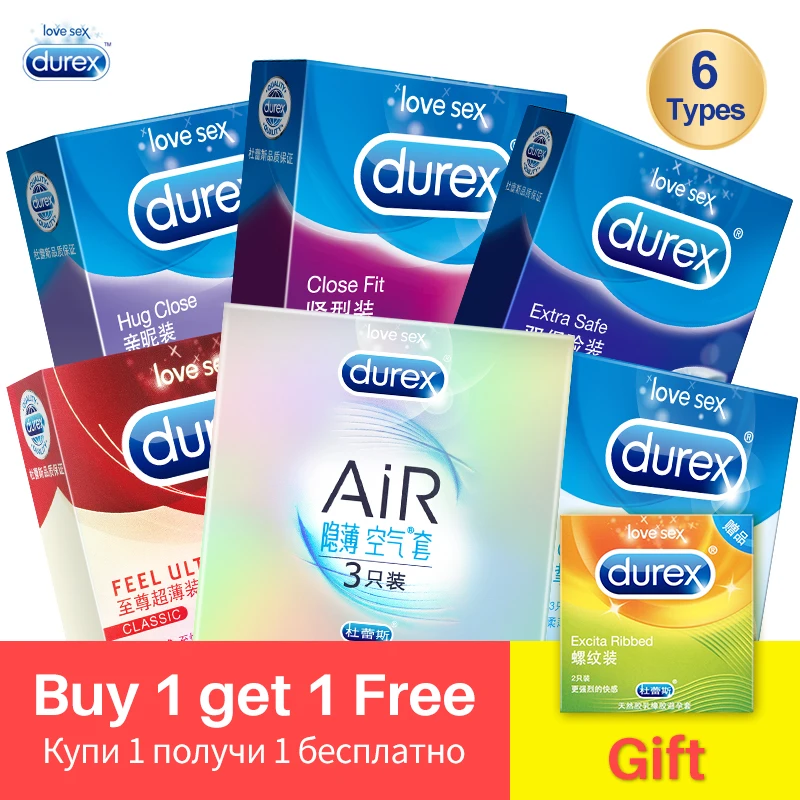 Презервативы Durex 5 шт. маленькие Размеры ультра тонкий Портативный презервативы