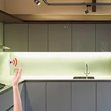 Кухонный шкаф ящик СВЕТОДИОДНЫЙ Фонарь ручной датчик развертки USB 5 В световая лента 1 м 2 м 3 м 4 м 5 м ТВ Подсветка USB мощность Светодиодная лента