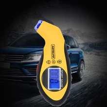 Датчик давления воздуха в шинах, электронный цифровой ЖК-манометр для автомобильных шин, барометры, тестер, инструмент для автомобиля, мотоцикла