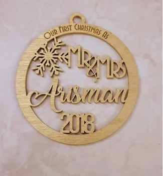 

Christmas Snowflake First Christmas Married First Mr Mrs Decor Mr&Mrs Decor Couple Custom Decor Our First Christmas Ornament Tre