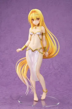 

To Love Golden Darkness Eve Arab Swimsuit 21CM Japan Anime Big Model Action Figure Toys
