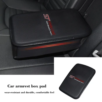 

Car Armrest Pad Covers Auto Seat Armrests Storage Protection Cushion For ST Ford Fiesta EcoSport Ranger Mondeo Mustang FOCUS 2 3