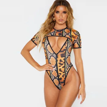

Plus Size Swimwear African Swimsuit One Pieces Push Up 2020 Sexy High Cut Zip Up Swim Suits Women Monokini Larger Size Bodysuit