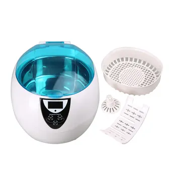 

750ml Ultrasonic Cleaner Bath Timer for Jewelry Parts Glasses Manicure Stones Cutters Dental Razor Brush Ultrasound Sonic