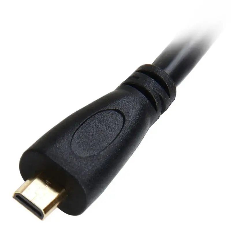 Micro HDMI в VGA Аудио конвертер Кабель-адаптер 1080P HDMI мужчин и женщин для HD HDTV ПК ноутбук xbox PS3 PS4 камера планшет