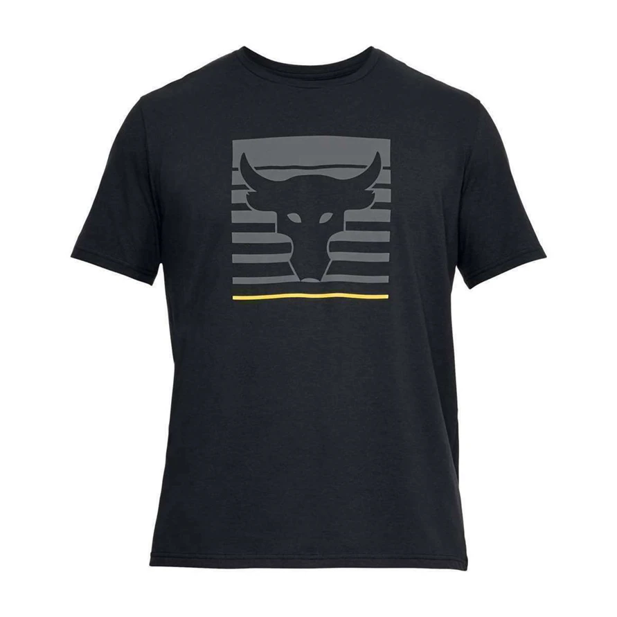 

Men'S Ua X Project Rock Supervent Short Sleeve Shirt T-Shirt Tee Style Round Tee Shirt