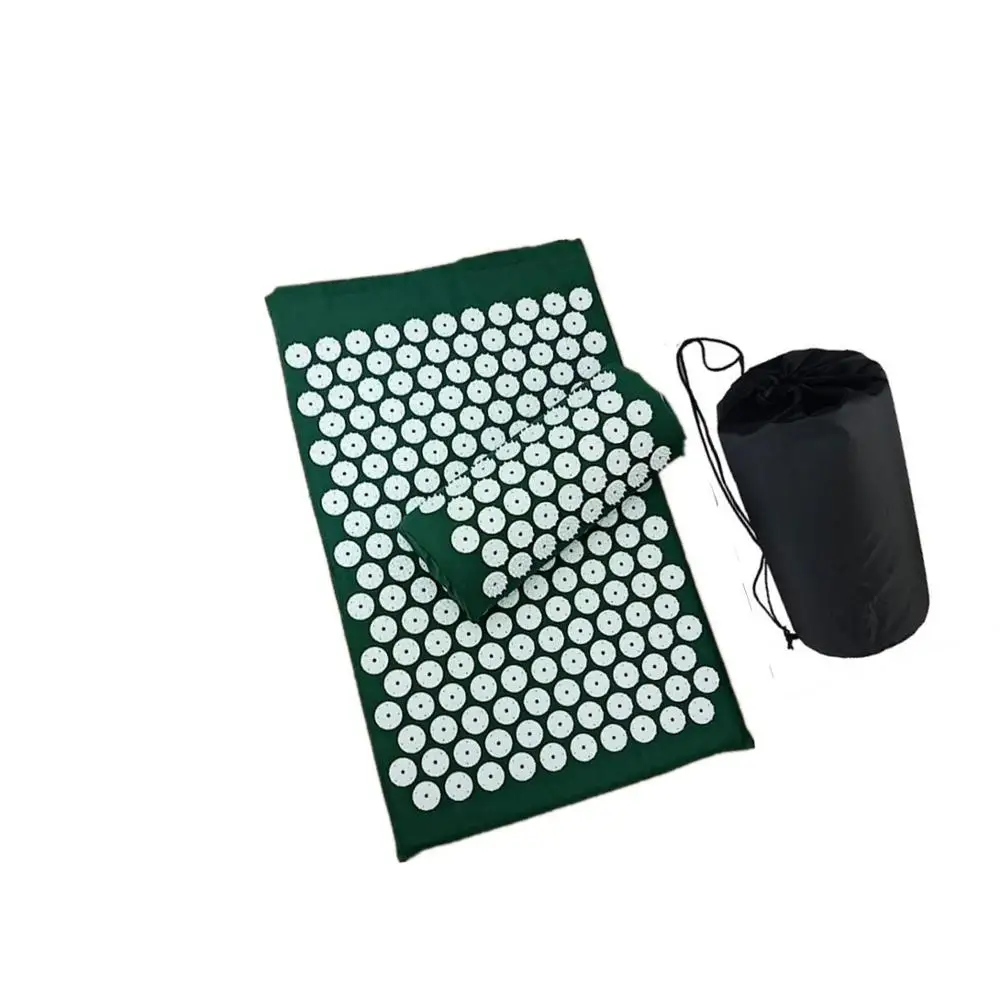 Massager Cushion Massage Yoga Mat Acupressure Relieve Stress Back Body Pain Spike Mat