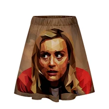 Оранжевая новая блак юбка Harajuku Повседневная стиль Harajuku поп юбки новые сексуальные Kpop Женские повседневные Горячая Распродажа Мода