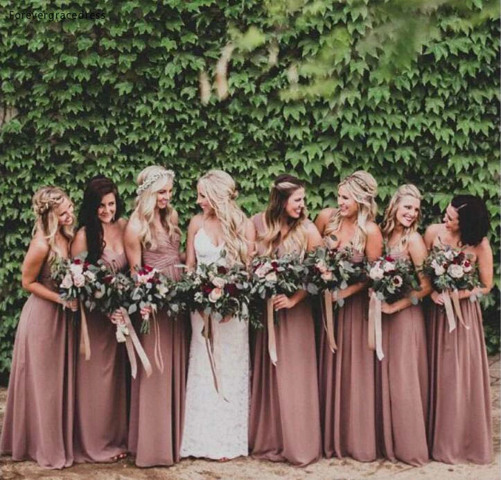Bridesmaid dresses dusty rose Clearance