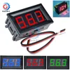 Mini LED Digital DC 0-100V Voltmeter Gauge Voltage Volt Fahrzeuge Panel Meter Red/Blue/Green 12V 24V 48V for Car etc ► Photo 1/6