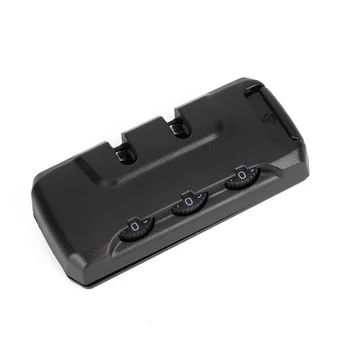 

BDTHOOO Three digit code luggage lock Suitcase Metal LockDIY Bag Lock Accessories Hardware Women's Knapsack LockbuttonLuggage