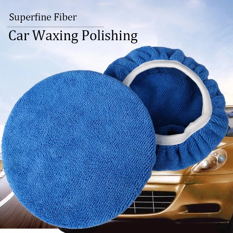 Car Polisher Pad Soft Microfiber Polishing Buffing Pad Cover For Furniture Tv Car