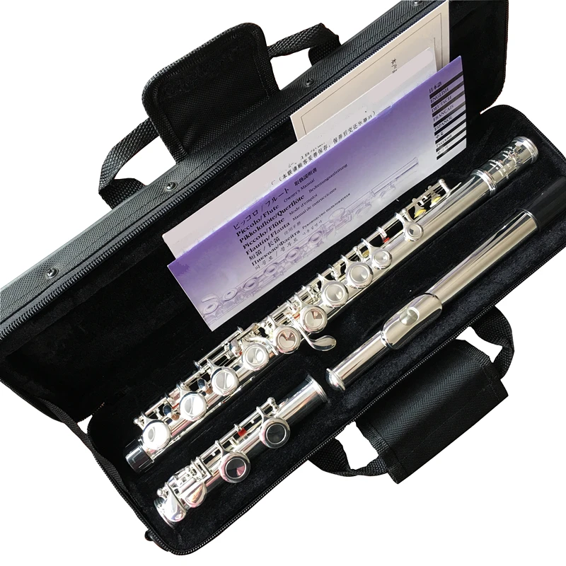 トップ日本フルート YFL 471 16 穴シルバーメッキ横 Flauta 栓子 C