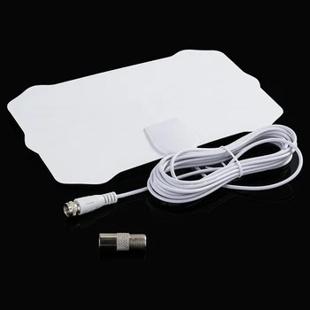 

80 Mile 4K 1080P Mini Satellite Receiver Digital Indoor Antenna HDTV Booster Signal Amplifier Stable Home Ultra Thin Portable