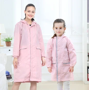 

Reflective Travel Raincoat Outdoor Portable Children Protection Rain Coat Poncho Plastic Capas De Chuva Waterproof Jacket YY50RC