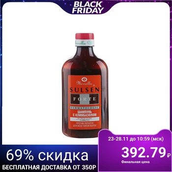 

Mirrolla Shampoo "Sulsen Forte" 2% with climbazole, 250 ml 2882291