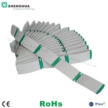 10 шт./упак. УВЧ пассивный RFID Смарт RFID одежда Бумага бирки карты Стикеры этикетка 96bit для Костюмы из джинсовой ткани, сумки