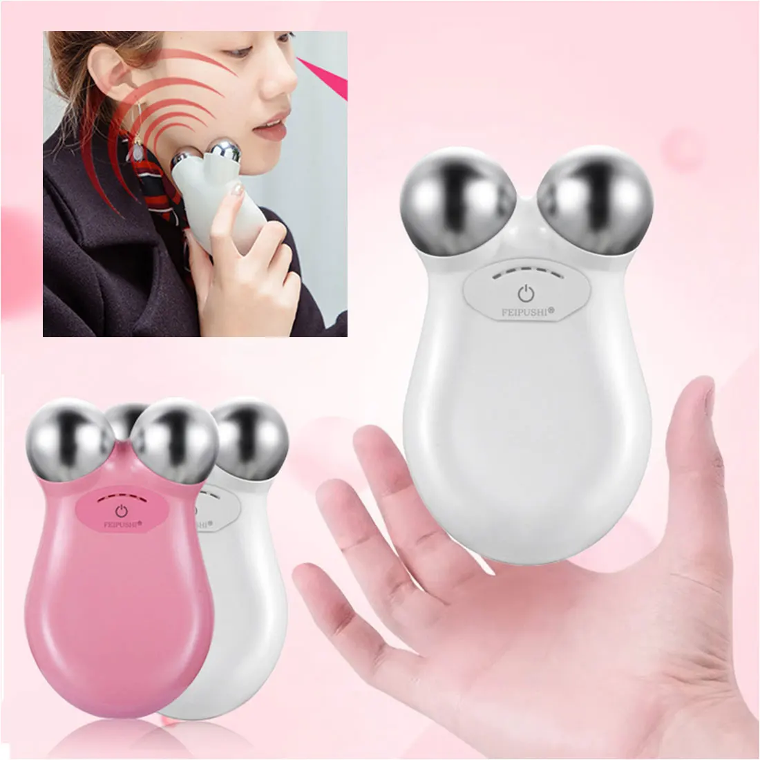 

Face Massager Facial Massager For Face Lifting Microcurrent Roller Massager Facial Microcurrent Device Massage Face Lift Machine
