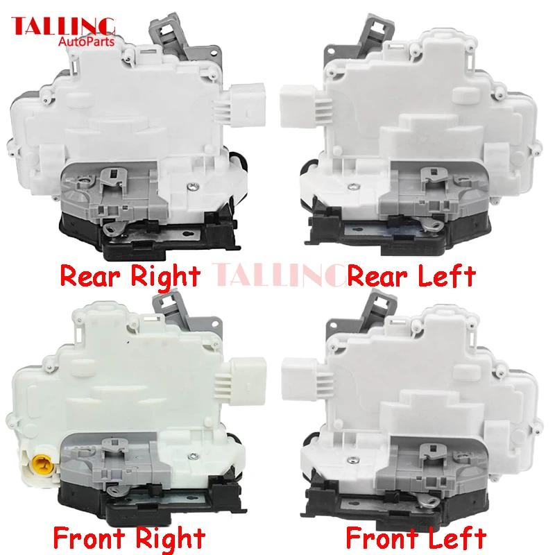 Дверной замок 8k0839016 8K0839015 8J2837016A 8J2837015A для AUDI Q7 A5 A4 Q5 Q3 2006-2015 сзади передней правой и