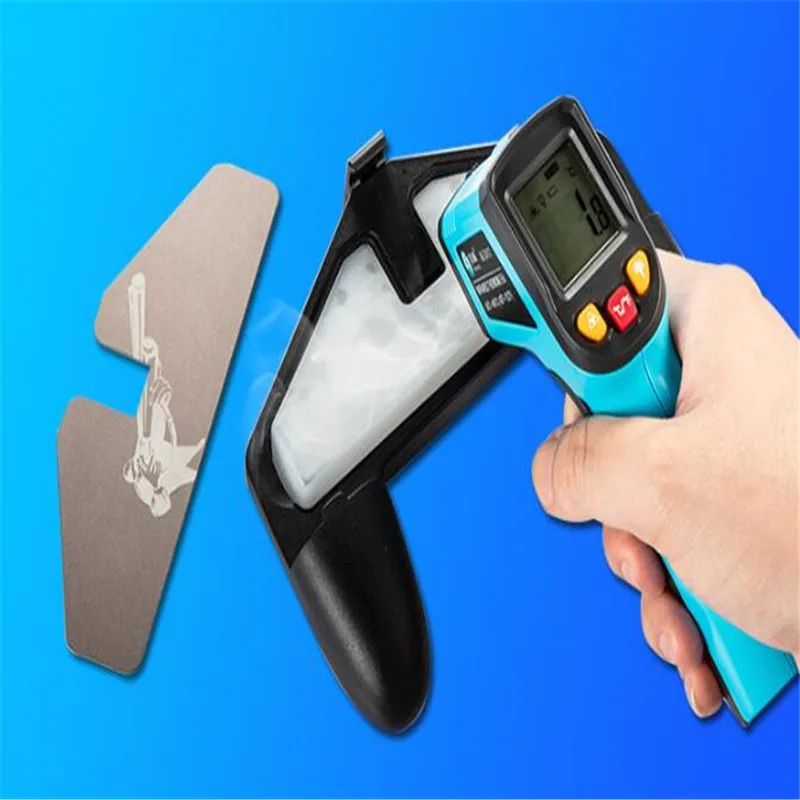  Pubg Controller Gamepad Handle Pubg Mobile L1R1 Game Pad Holder Cooler Fan Quick Cooling with Ice B
