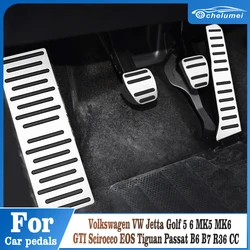 Couvercle de pédale de frein de voiture, accessoires, pour Volkswagen VW Jetta Golf 5 6 MK5 MK6 GTI Scirocco EOS Tiguan Passat B6 B7 R36 CC 