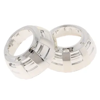 

Pair 3'' Bi Xenon Projector Lens Shrouds Cover For Land Rover