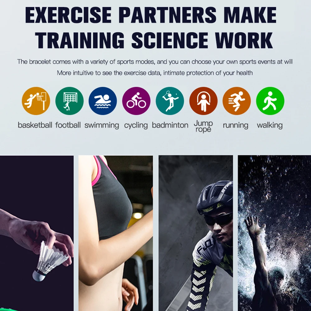 Online Reloj inteligente Nennbo F17 con Bluetooth, Monitor de ritmo cardíaco, rastreador de ejercicio deportivo, recordatorio de llamadas de presión arterial, reloj para hombres y mujeres