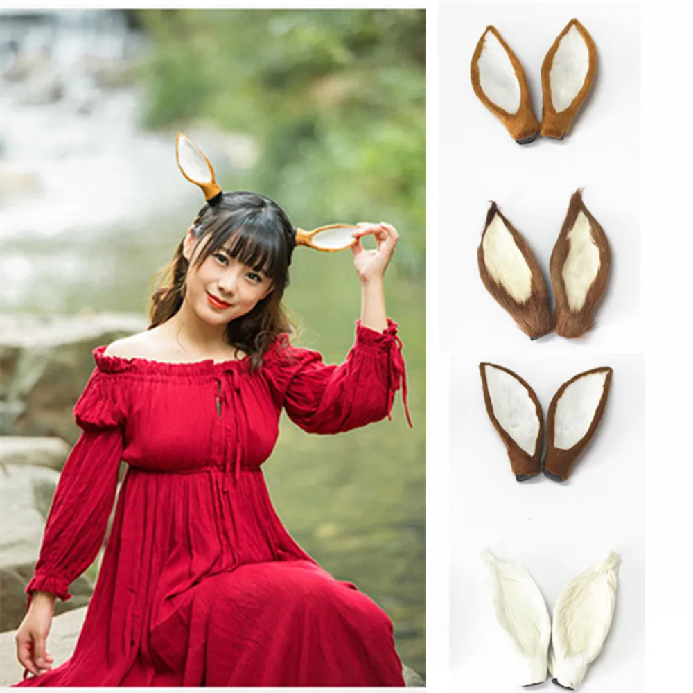 Имитация оленя уха сделай сам имитация вечерние НКИ головной убор с оленем